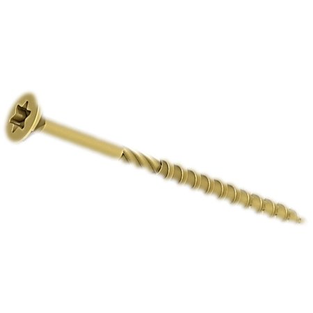 Homecare Products 8 x 1.25 in. T25 Exterior Bronze Deck Screw HO1795346